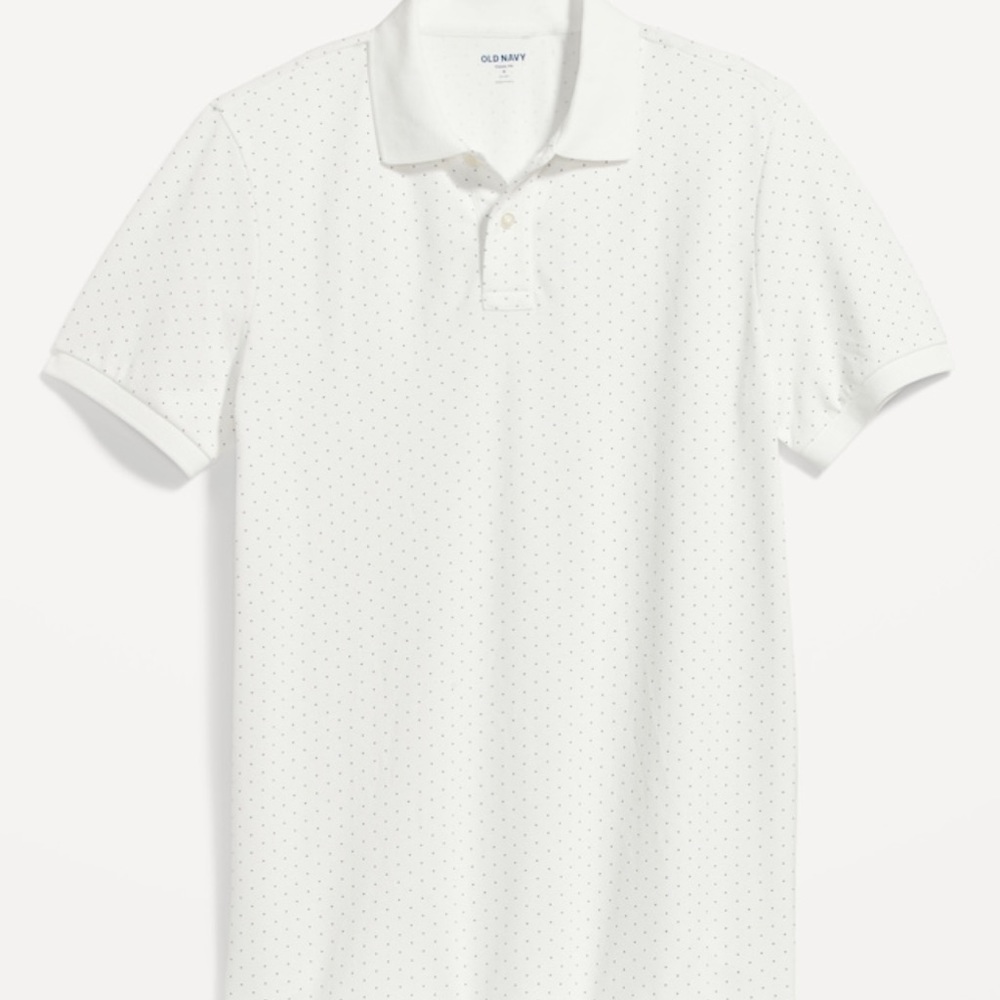NWT old navy men’s printed classic fit pique polo sz xxxl